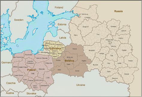 is lithuania landlocked.